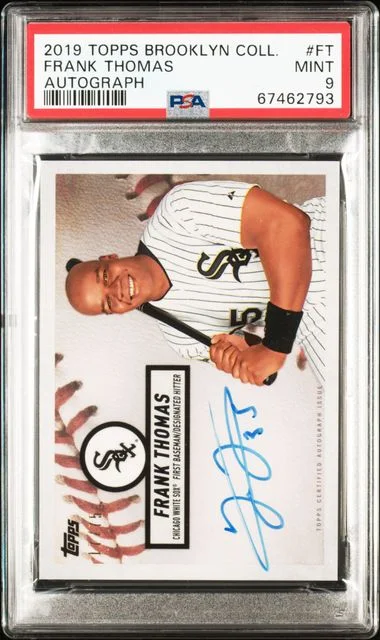 2019 Topps Frank Thomas Brooklyn Collection Autograph #BCA-FT card image