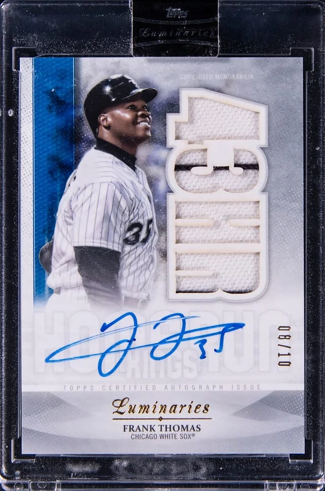 2019 Topps Frank Thomas Luminaries Home Run Kings #HRKAR-FT card image
