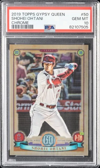 2019 Topps Gypsy Queen Shohei Ohtani Chrome #50 card image