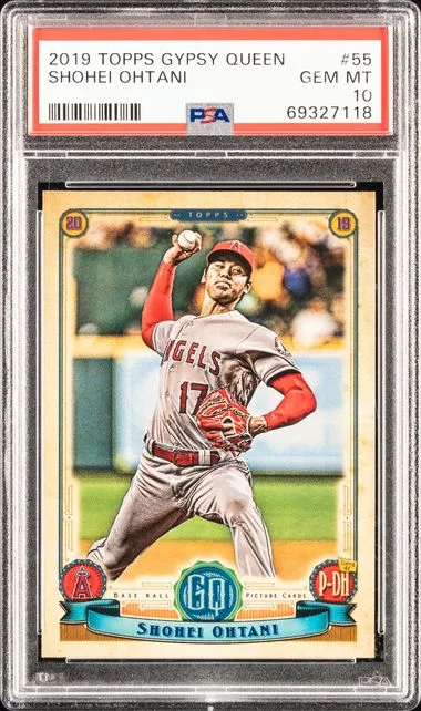 2019 Topps Gypsy Queen Shohei Ohtani #55 card image