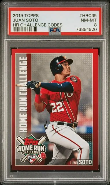 2019 Topps Juan Soto Home Run Challenge Codes #HRC-35 card image