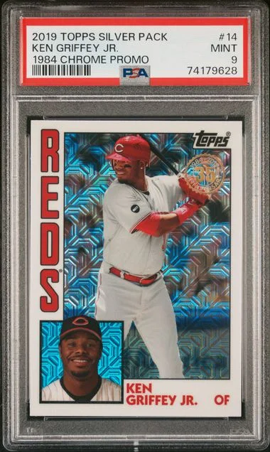 2019 Topps Ken Griffey Jr. Silver Pack 1984 Chrome Promo #14 card image