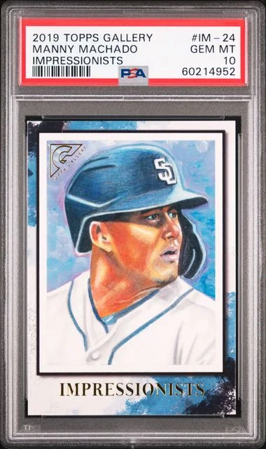 2019 Topps Manny Machado Gallery Impressionists #Im-24 card image