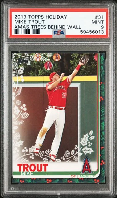 2019 Topps Mike Trout Holiday #31 card image