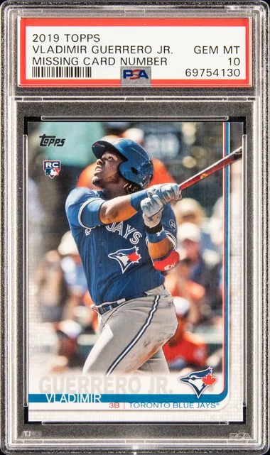 2019 Topps Missing Card Number Vladimir Guerrero Jr. #no-number card image