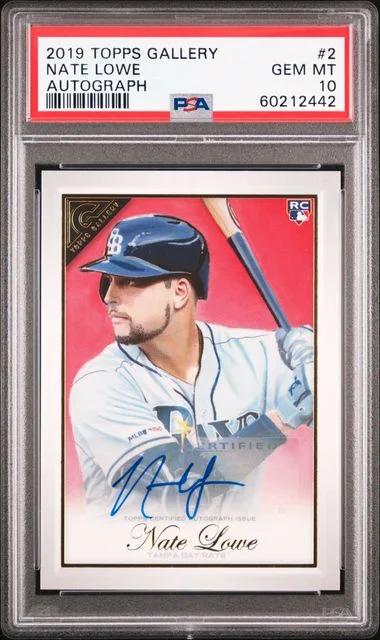 2019 Topps Nate Lowe Gallery #2 card image