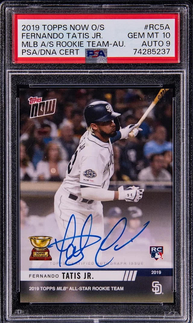 2019 Topps Now Off-Season MLB All-Star Team #no-number card image