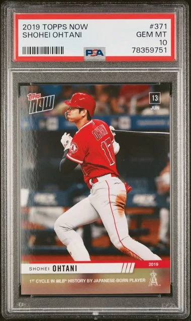 2019 Topps Now Shohei Ohtani #371 card image