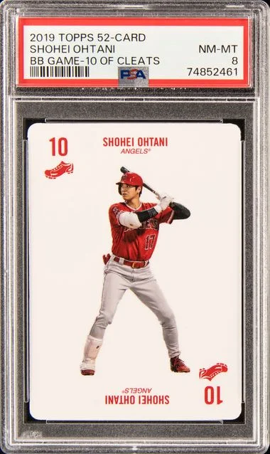 2019 Topps Of Cleats Shohei Ohtani 52-Card Baseball Game #10 card image
