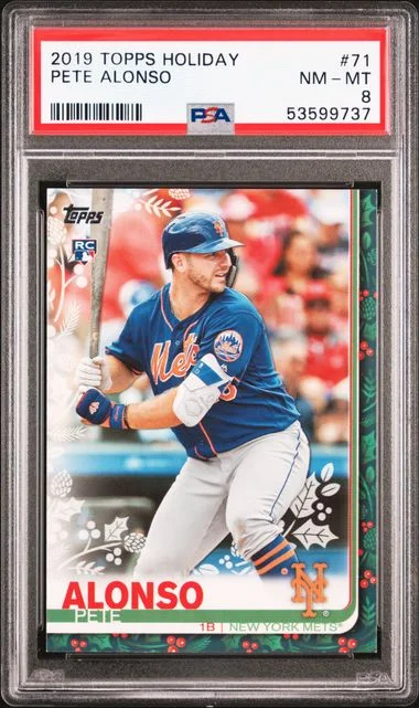2019 Topps Pete Alonso Holiday #71 card image