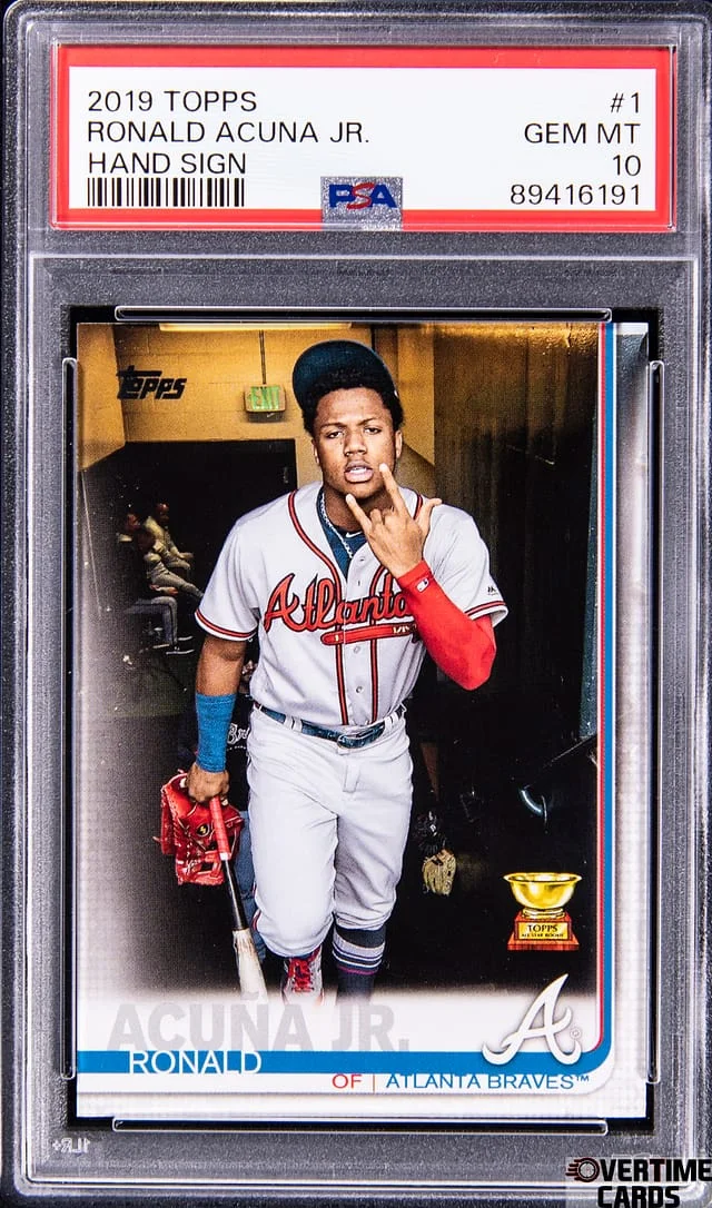 2019 Topps Ronald Acuna Jr. #1 card image