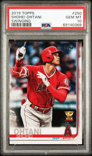 2019 Topps Shohei Ohtani Swinging #250 card image