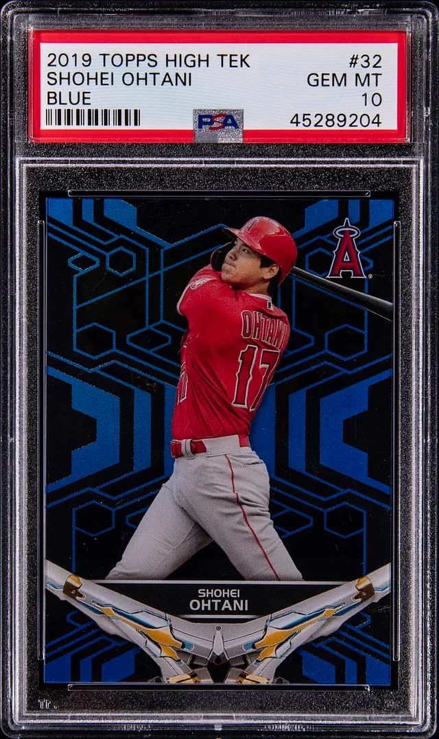 2019 Topps Shohei Ohtani High Tek #32 card image