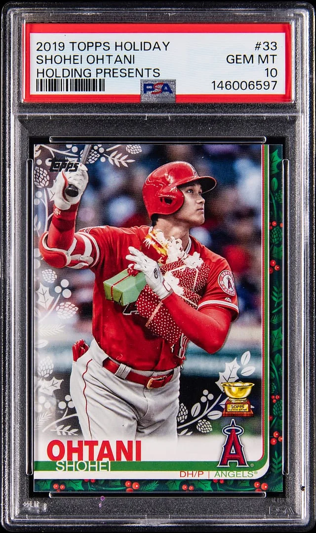2019 Topps Shohei Ohtani Holiday #33 card image