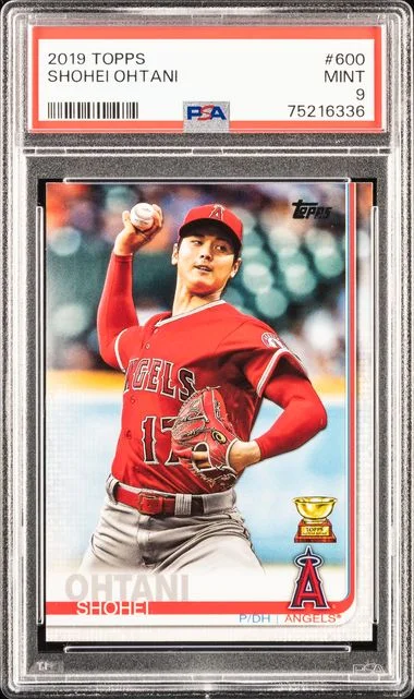 2019 Topps Shohei Ohtani #600 card image