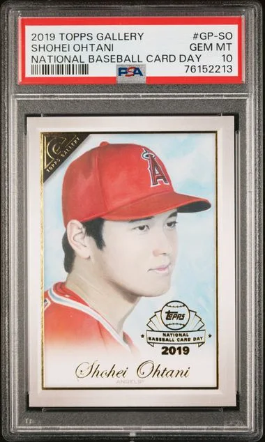 2019 Topps Shohei Ohtani Gallery National Baseball Card Day #GP-SO card image