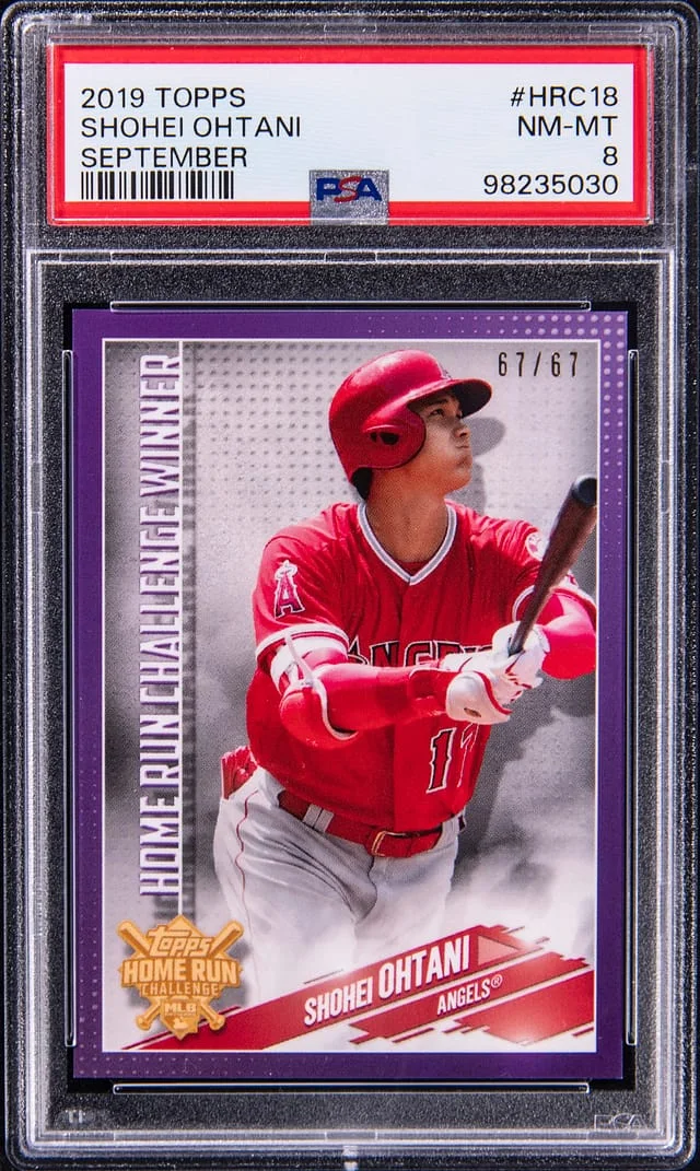 2019 Topps Shohei Ohtani September #HRC18 card image