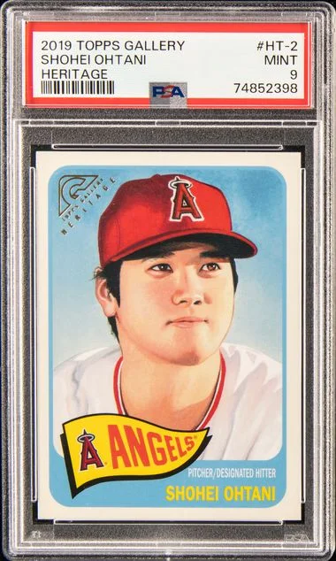 2019 Topps Shohei Ohtani Gallery Heritage #Ht-2 card image