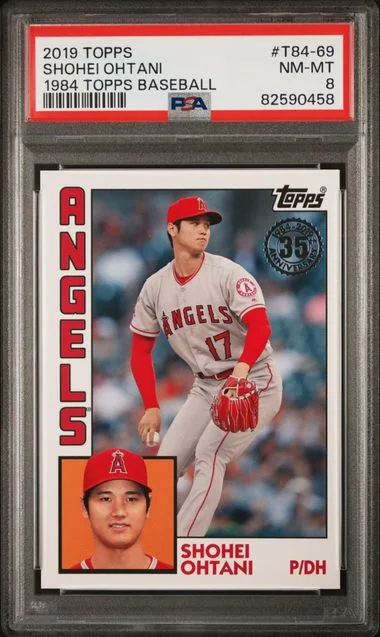 2019 Topps Shohei Ohtani 1984 Topps Baseball #T84-69 card image