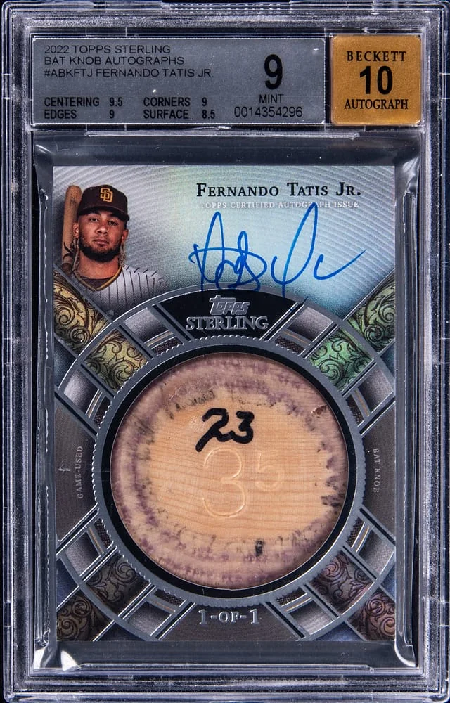 2019 Topps Sterling Fernando Tatis Jr. Bat Knobs Autograph #ABK-FTJ card image