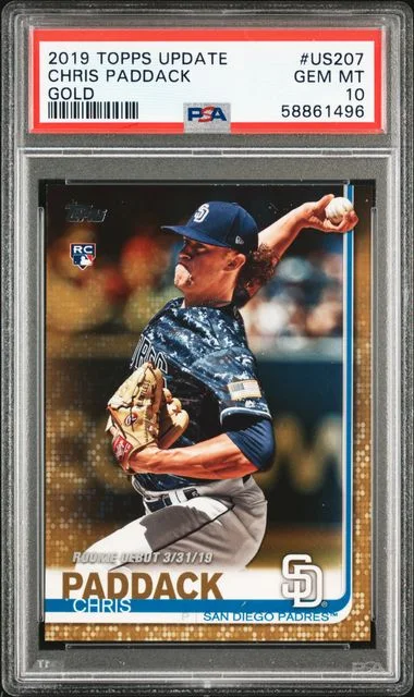 2019 Topps Update Chris Paddack #US207 card image