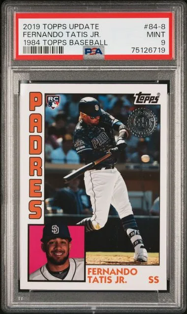 2019 Topps Update Fernando Tatis Jr. 1984 Topps Baseball #84-8 card image