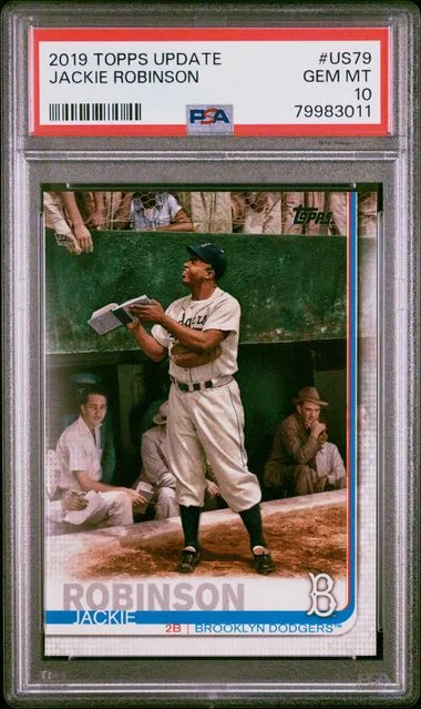 2019 Topps Update Jackie Robinson #US79 card image