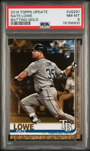 2019 Topps Update Nate Lowe #US291 card image