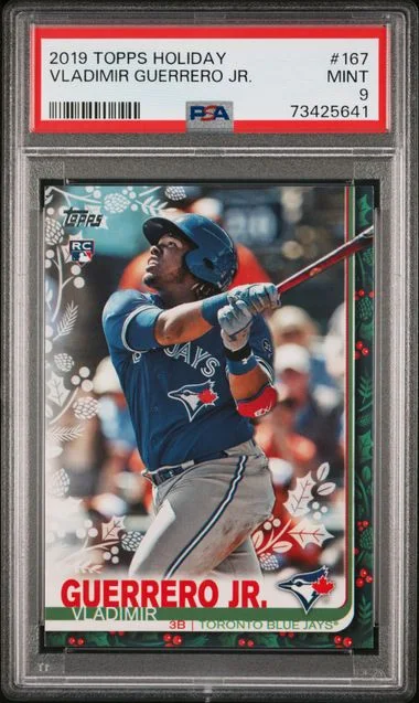 2019 Topps Vladimir Guerrero Jr. Holiday #167 card image