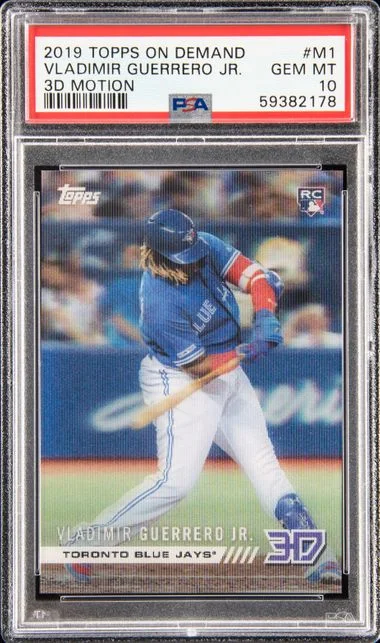 2019 Topps Vladimir Guerrero Jr. On Demand 3D Motion #M1 card image