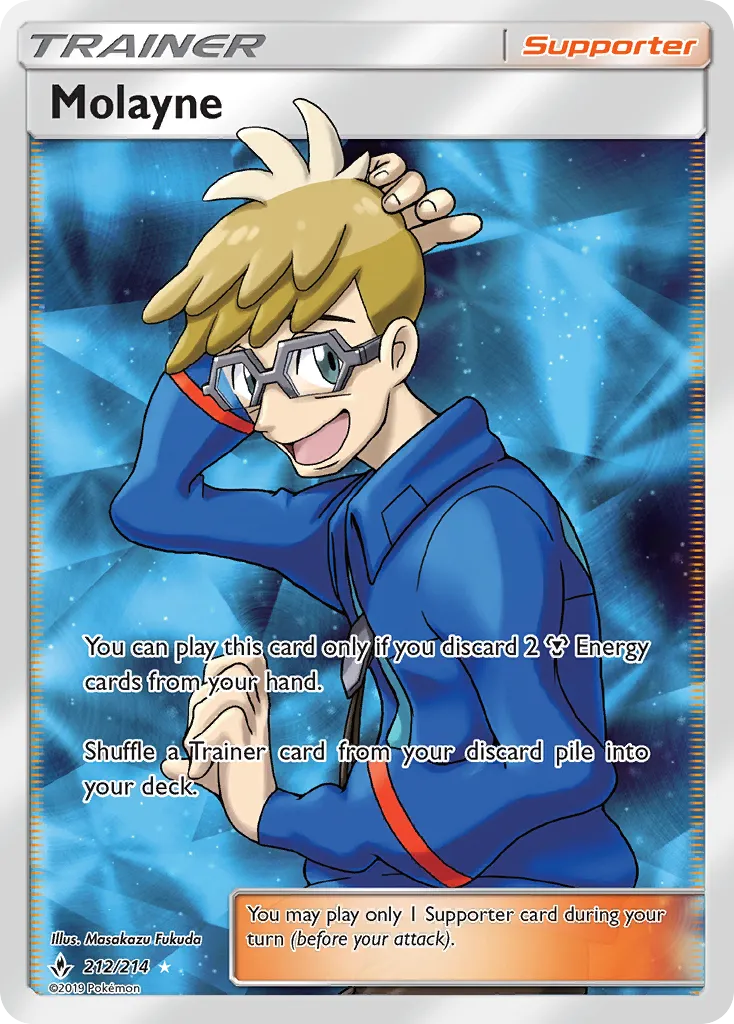 2019 Unbroken Bonds Molayne Uncommon #181/214 Uncommon card image