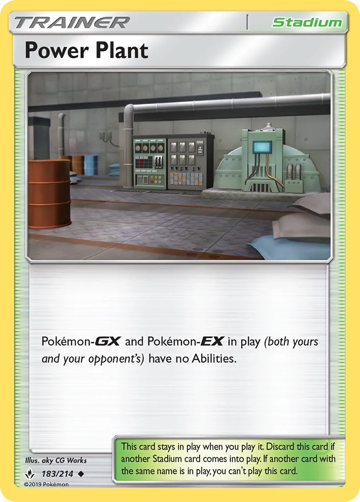 2019 Unbroken Bonds Power Plant #183/214 Uncommon card image