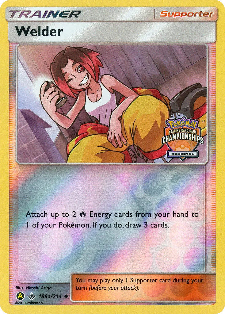 2019 Unbroken Bonds Welder Uncommon #189/214 Uncommon card image