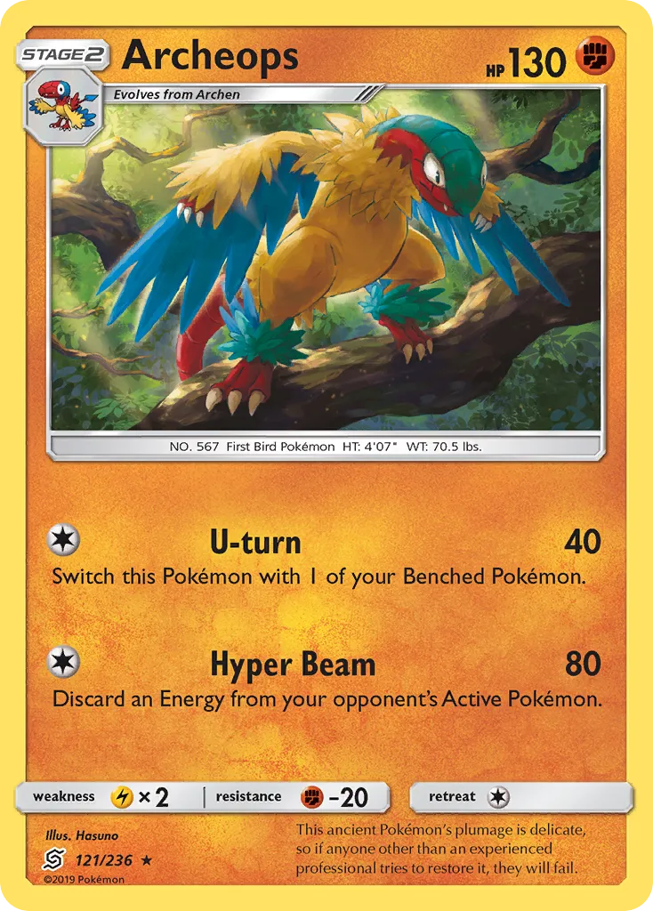 2019 Unified Minds Archeops #121/236 Rare card image