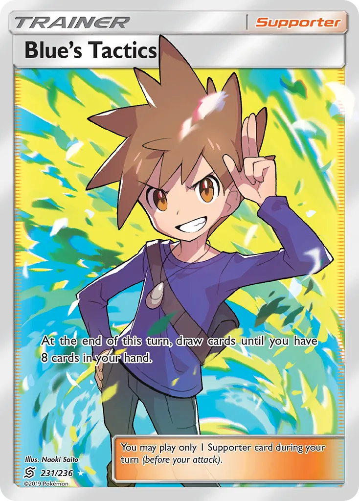 2019 Unified Minds Blue's Tactics #188/236 Uncommon card image
