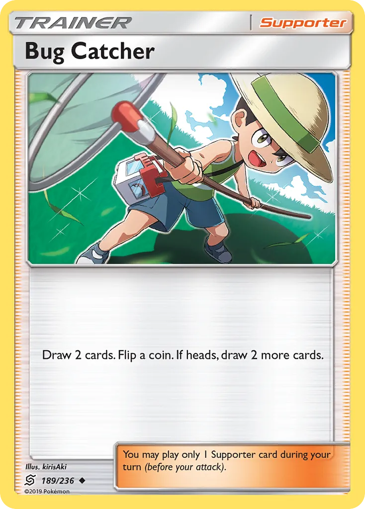 2019 Unified Minds Bug Catcher Uncommon #189/236 Uncommon card image