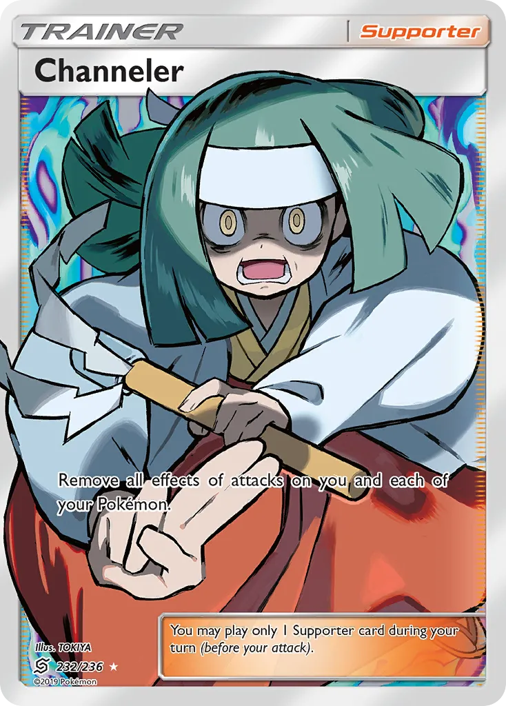 2019 Unified Minds Channeler #232/236 Rare Ultra card image