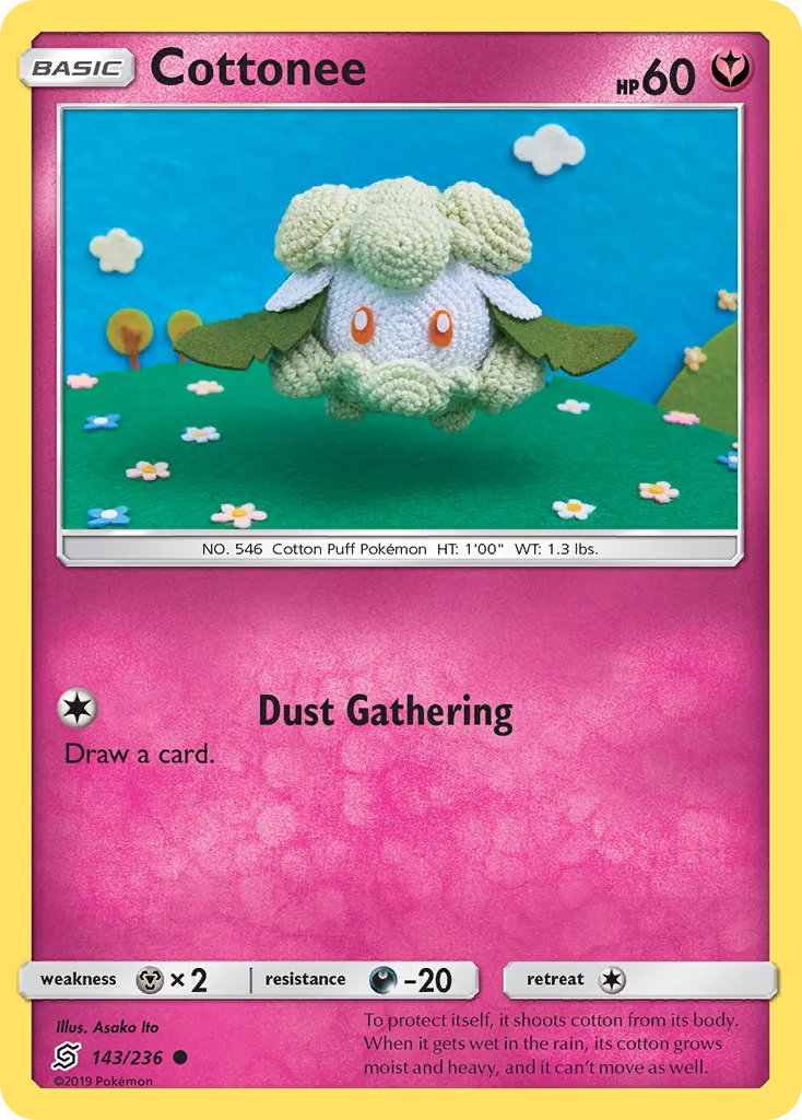 2019 Unified Minds Cottonee Common #143/236 Common card image