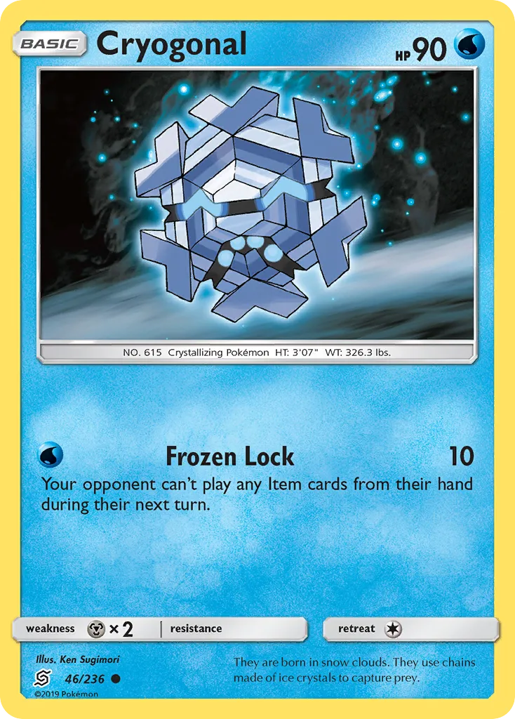 2019 Unified Minds Cryogonal Common #046/236 Common card image