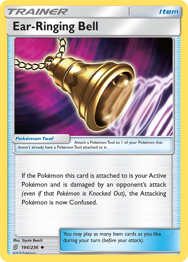 2019 Unified Minds Ear-Ringing Bell Uncommon #194/236 Uncommon card image
