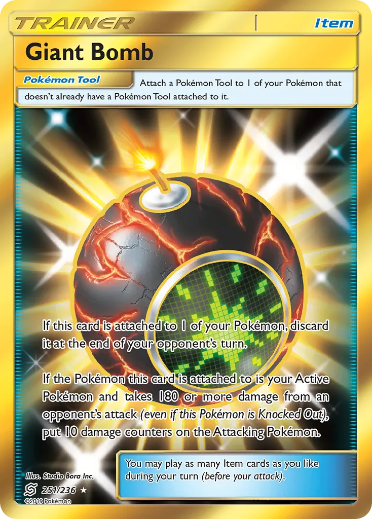 2019 Unified Minds Giant Bomb #196/236 Uncommon card image