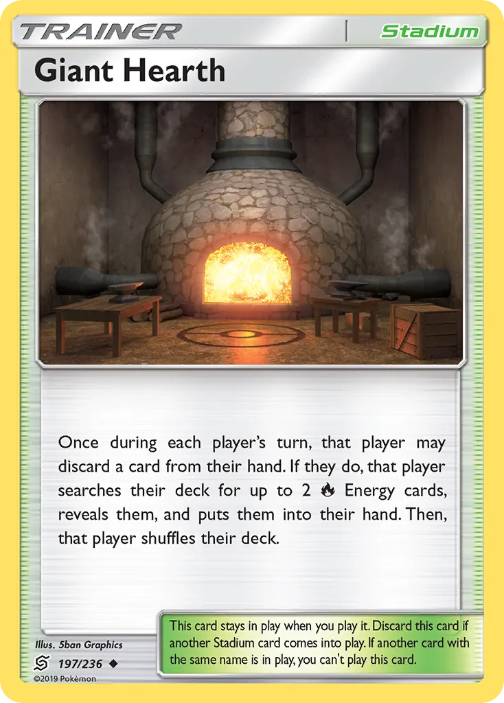 2019 Unified Minds Giant Hearth #197/236 Uncommon card image