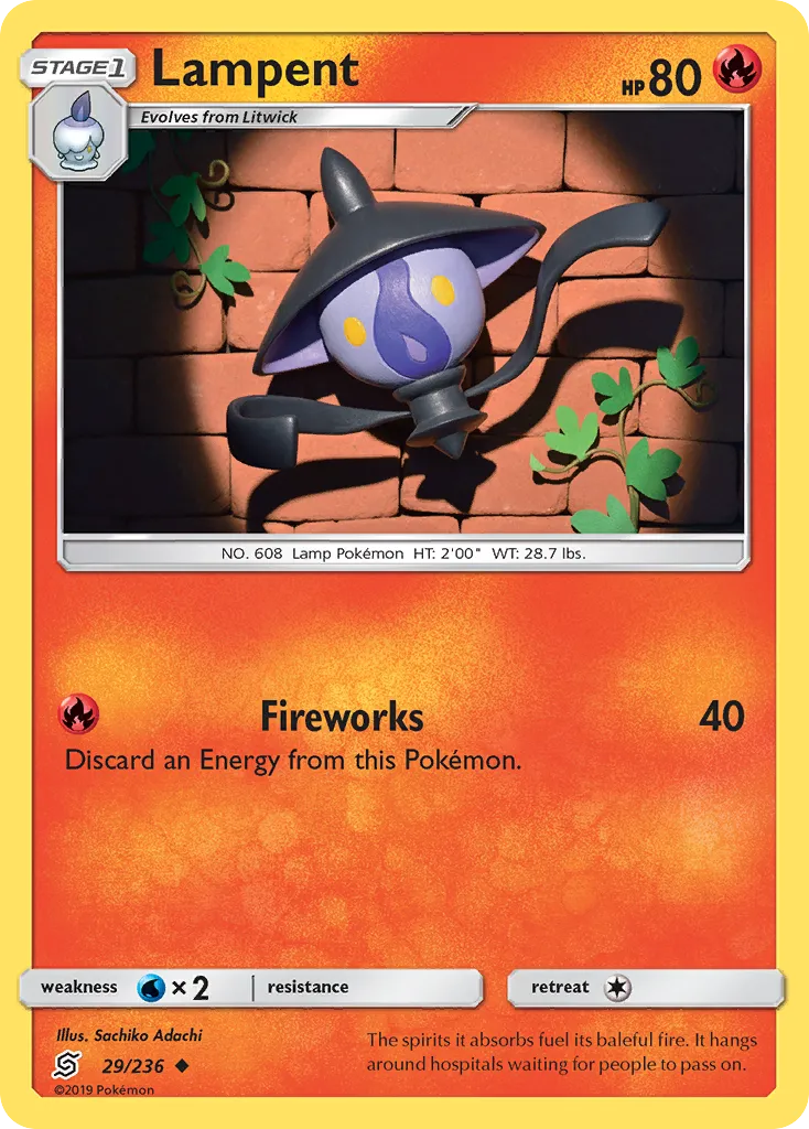2019 Unified Minds Lampent #029/236 Uncommon card image