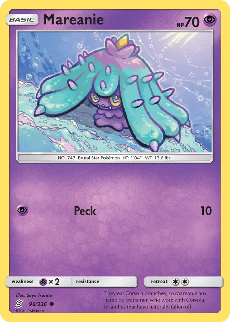 2019 Unified Minds Mareanie Common #096/236 Common card image