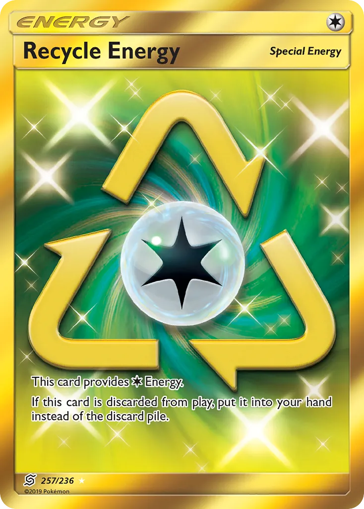 2019 Unified Minds Recycle Energy #212/236 Uncommon card image