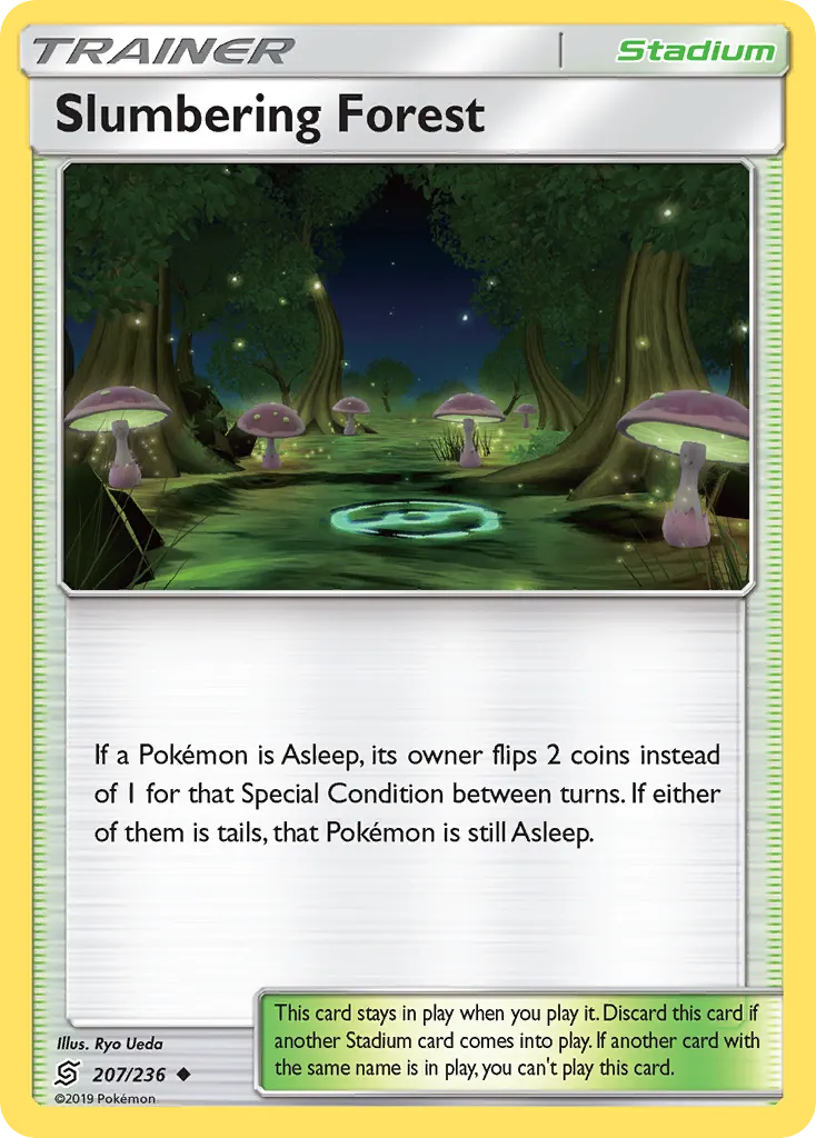 2019 Unified Minds Slumbering Forest #207/236 Uncommon card image