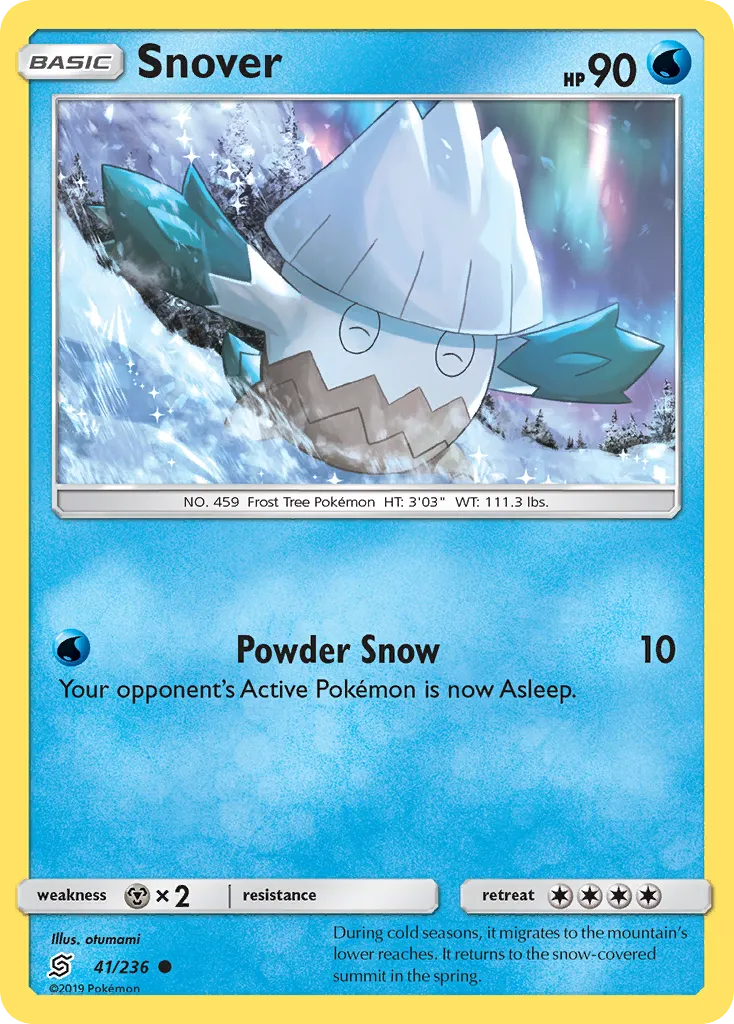 2019 Unified Minds Snover Common #041/236 Common card image