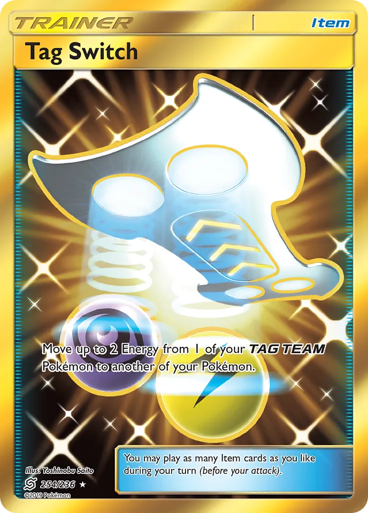 2019 Unified Minds Tag Switch #254/236 Rare Secret card image