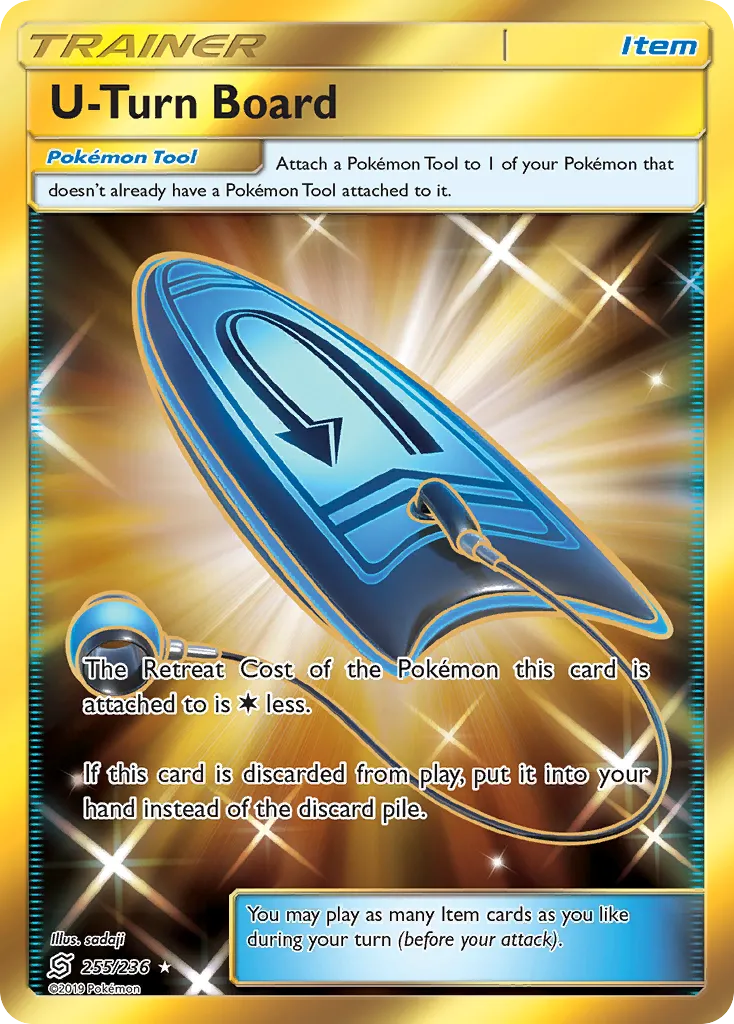 2019 Unified Minds U-Turn Board #255/236 Rare Secret card image
