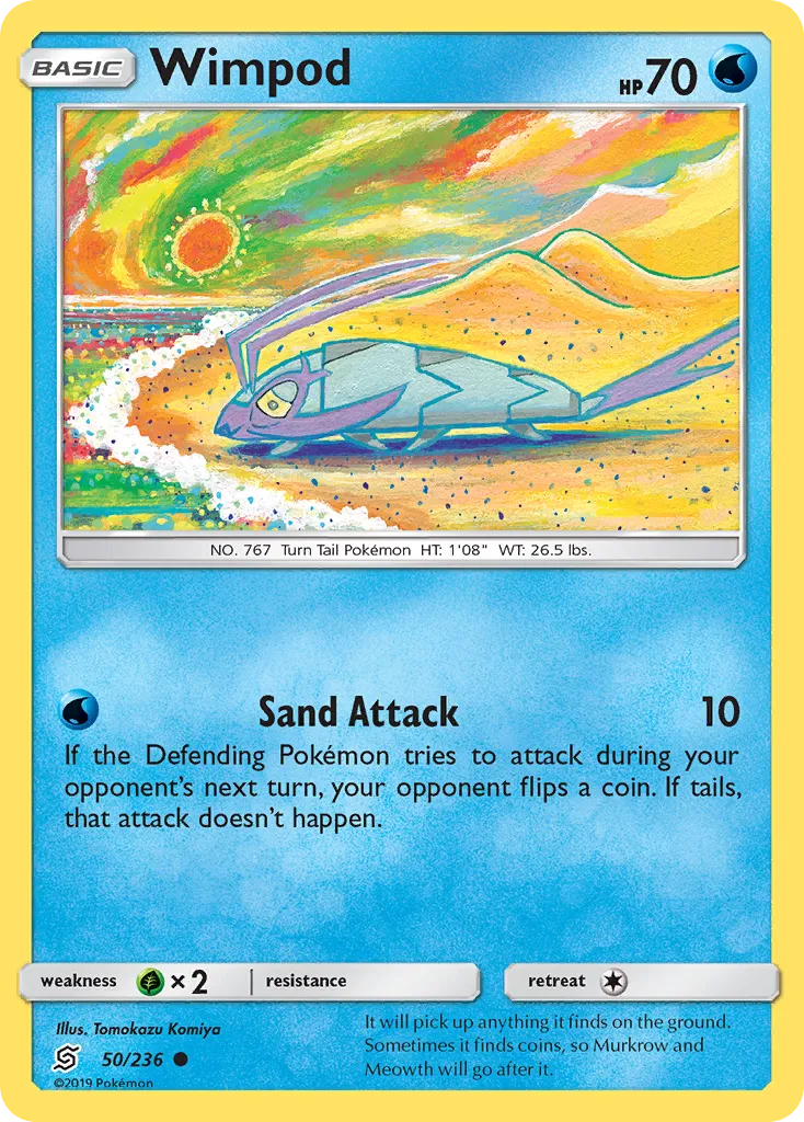 2019 Unified Minds Wimpod Common #050/236 Common card image